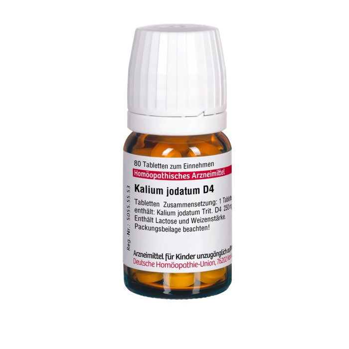 DHU Kalium jodatum D4 Tabletten, 80 pcs. Tablets