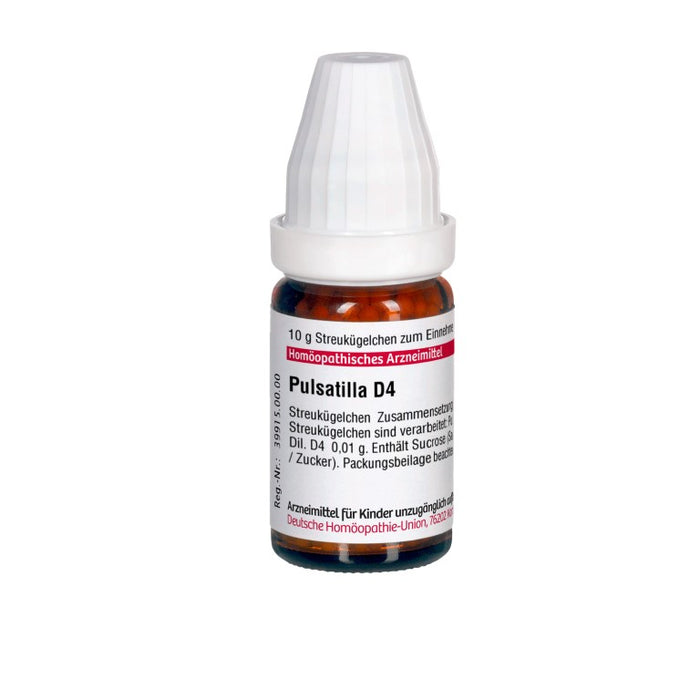 DHU Pulsatilla D4 Streukügelchen, 10 g Globules